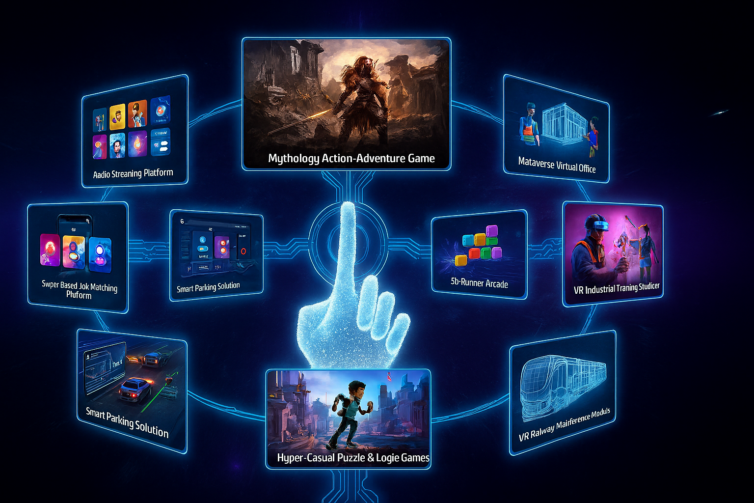 Modern Technology Banner - Laptop and Workspace