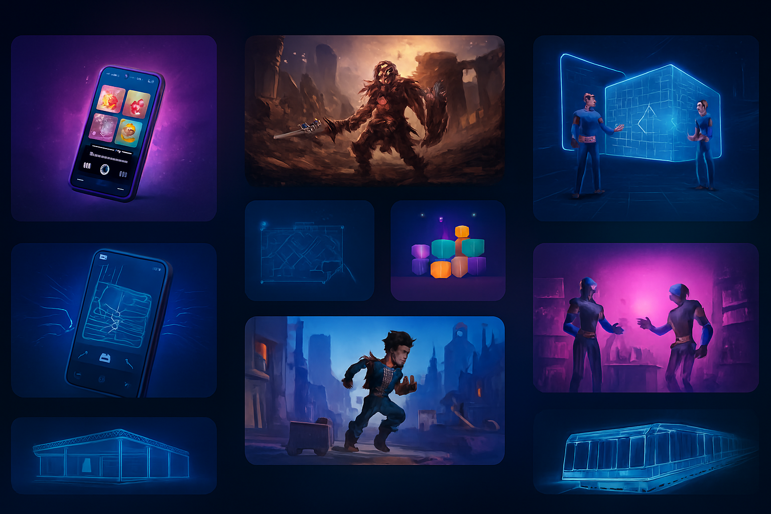 Modern Technology Banner - Laptop and Workspace